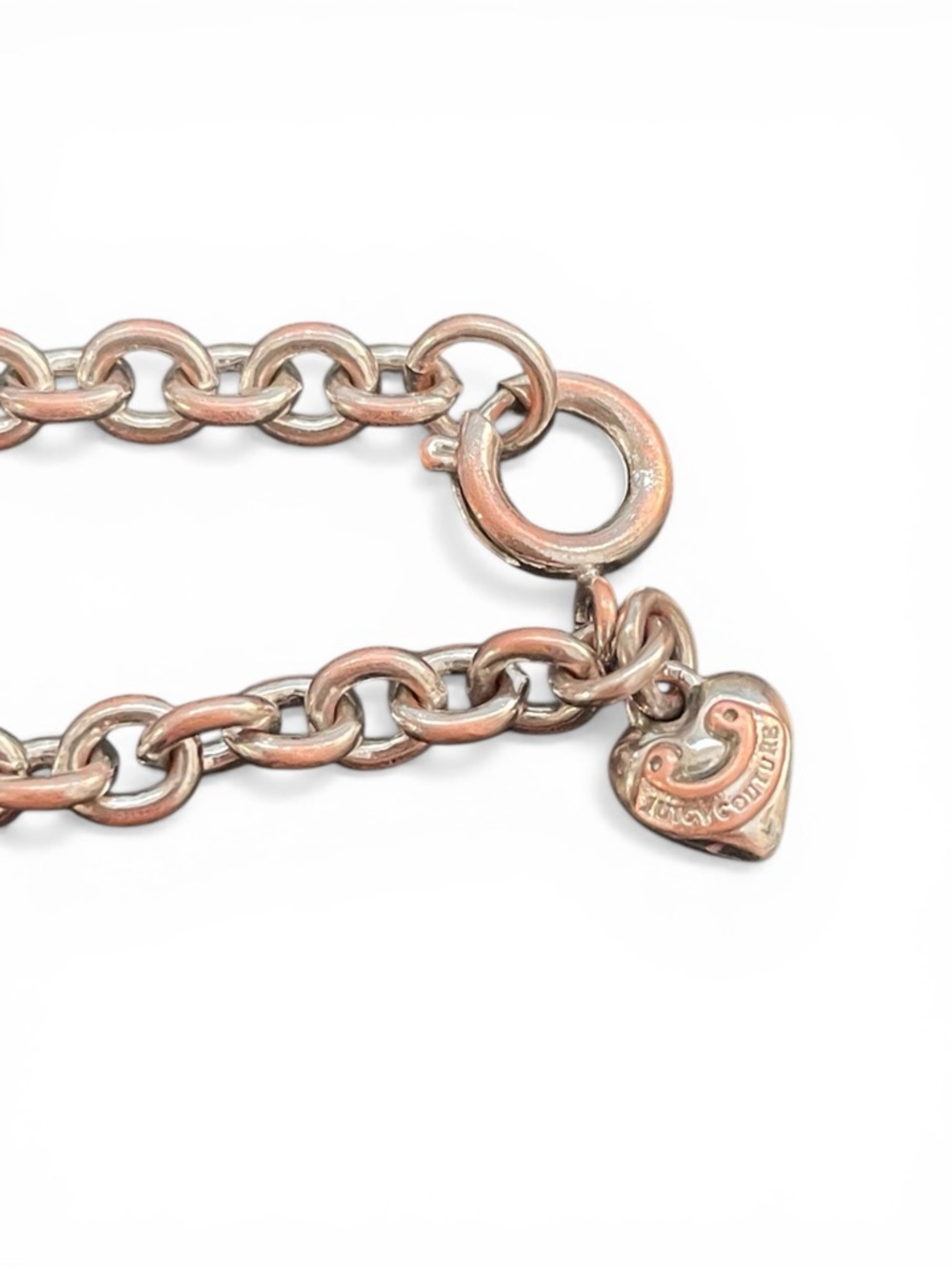 Juicy Couture Silver and Gold Heart Charm Bracelet Set - Picture 9 of 11